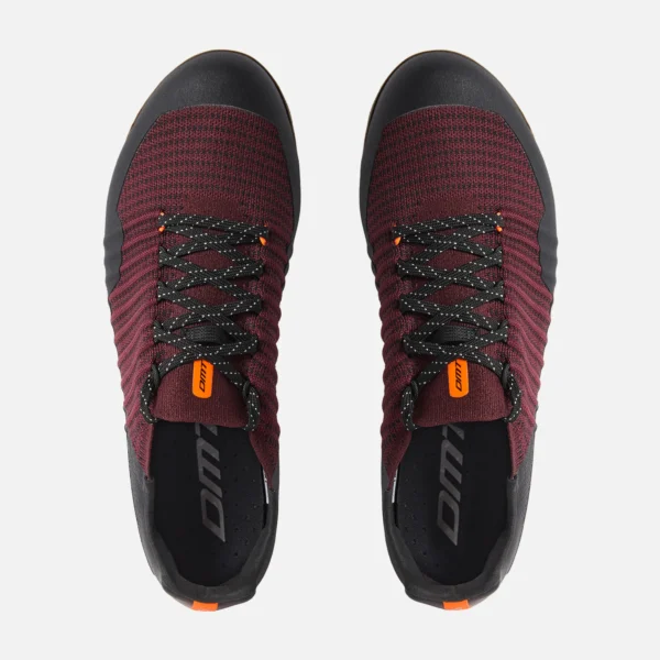 DMT GK1 SHOES (GRAVEL) BLACK/BORDEAUX - Image 3