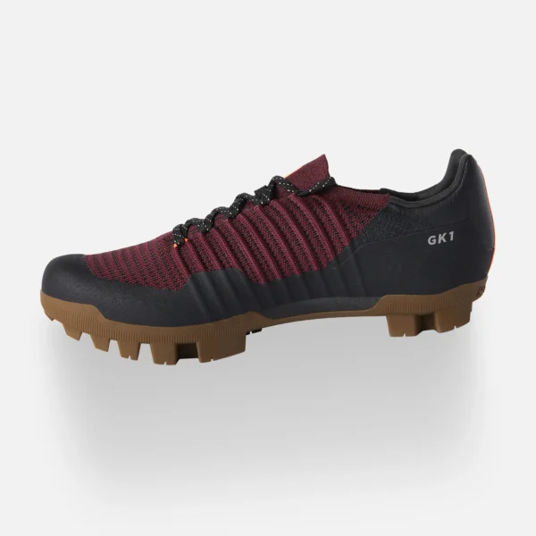 DMT GK1 SHOES (GRAVEL) BLACK/BORDEAUX - Image 5