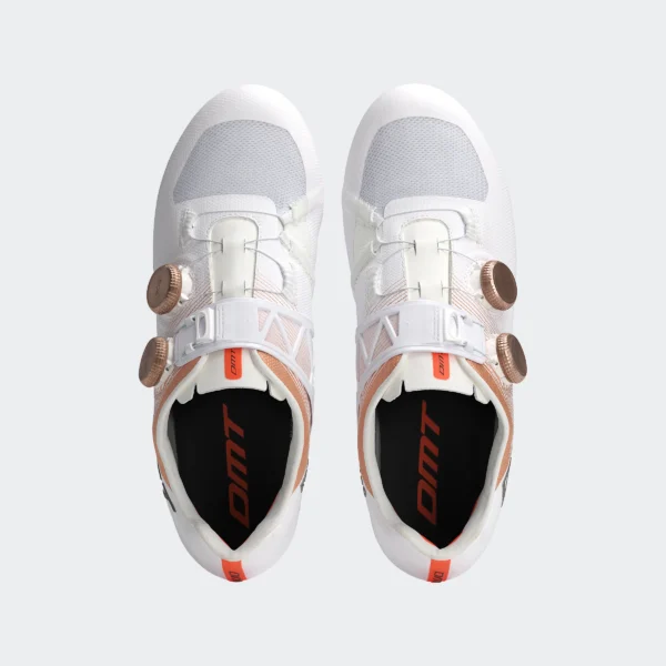 DMT KR0 EVO SHOES WHITE/BRONZE - Image 3